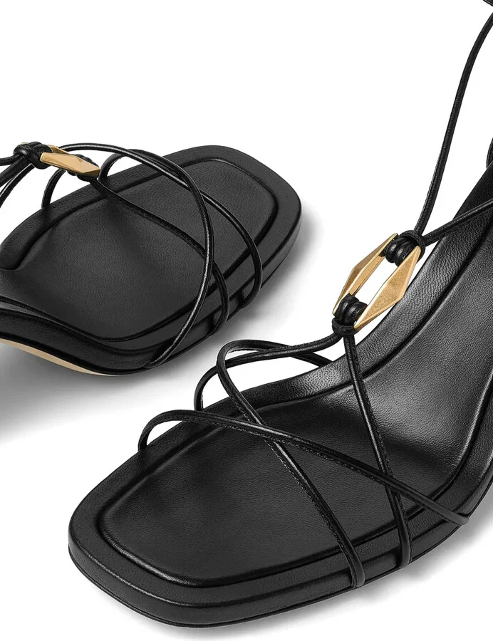 Onyxia 70mm strappy sandals - Image 5