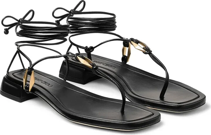 Onyxia leather sandals - Image 2