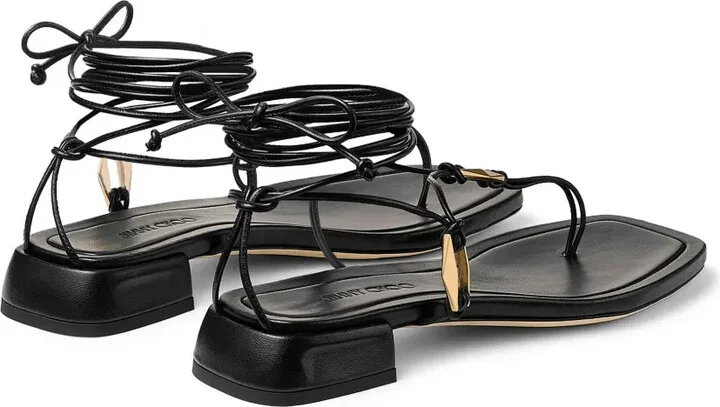 Onyxia leather sandals - Image 3