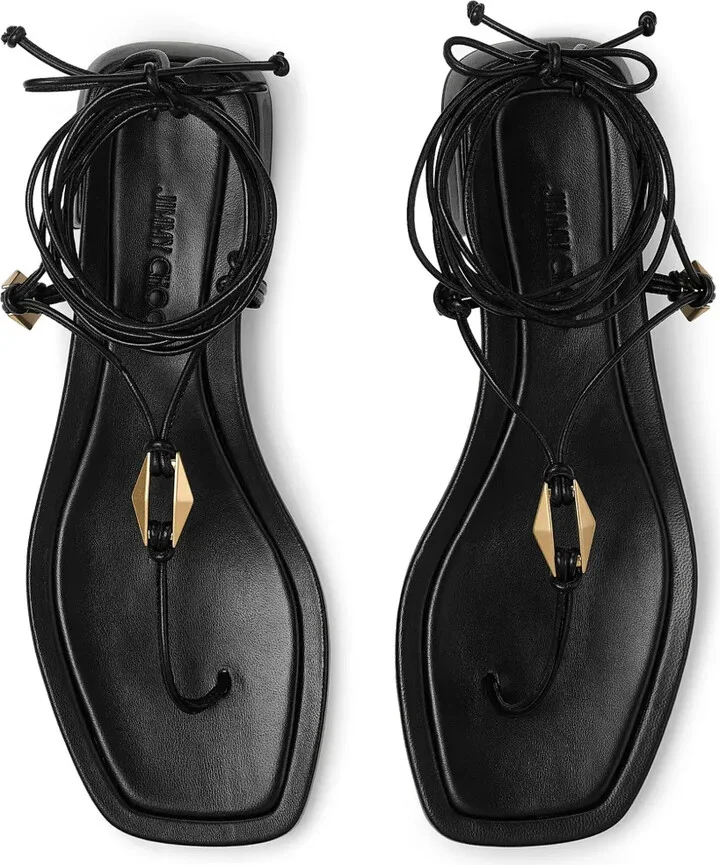 Onyxia leather sandals - Image 4