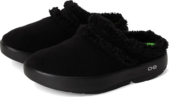 OOcoozie 5274BLK Mule Women's US 9 Black Round Toe Comfort Shoes KHD2535