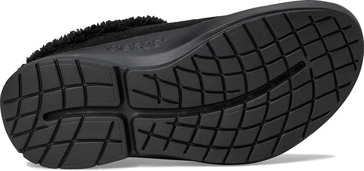 OOFOS Men's OOcoozie Mule Men's Shoes Black : 8 M, Synthetic - Image 3