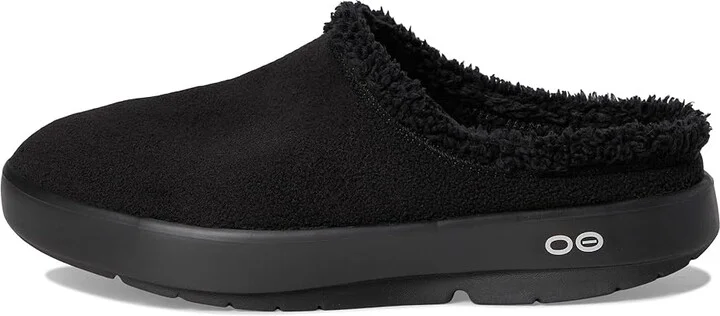 OOFOS Men's OOcoozie Mule Men's Shoes Black : 8 M, Synthetic - Image 6