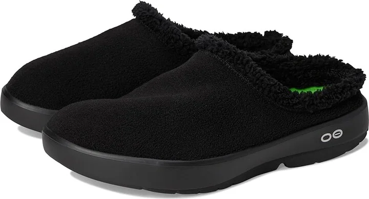OOFOS Men's OOcoozie Mule Men's Shoes Black : 8 M, Synthetic