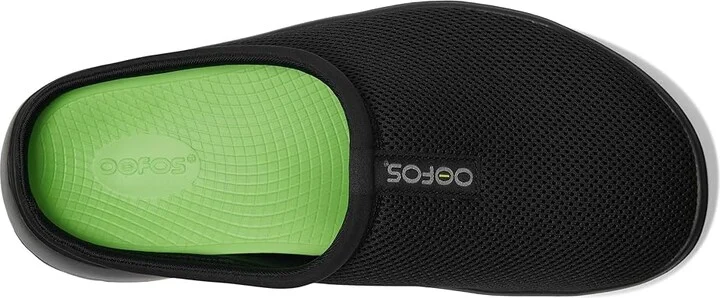OOFOS Men's OOcoozie Sport Mule Shoe Men's Walking Shoes Black : 11.5 M, Rubber - Image 2