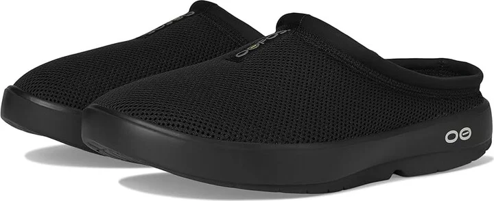 OOFOS Men's OOcoozie Sport Mule Shoe Men's Walking Shoes Black : 11.5 M, Rubber