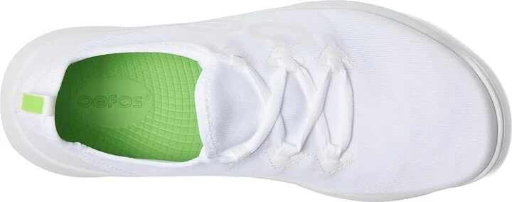 OOFOS Men's OOmg Sport LS Shoe Men's Shoes White : 8 M, Synthetic - Image 2