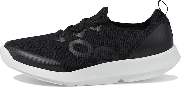 OOFOS Men's OOmg Sport LS Shoe Men's Shoes White/Black : 8 M, Synthetic - Image 6