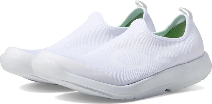 OOFOS Men's OOmg Sport Shoe Men's Shoes White : 9 M, Textile