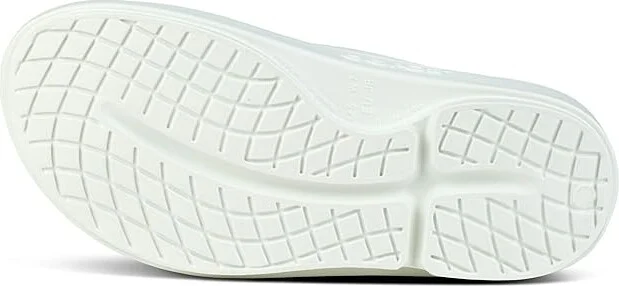 OOFOS OOahh Slide Sandals Cosmic Gray : Men's 14 - Women's 16 Medium, Synthetic - Image 3