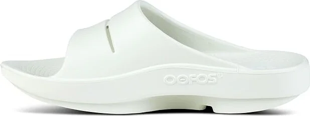 OOFOS OOahh Slide Sandals Cosmic Gray : Men's 14 - Women's 16 Medium, Synthetic - Image 5