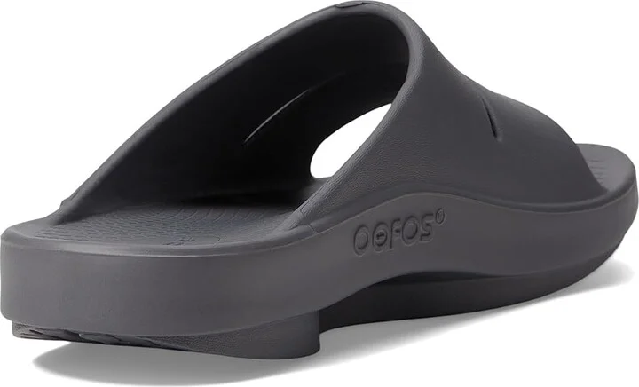 OOFOS OOahh Slide Sandals Slate : Men's 3 - Women's 5 Medium, Synthetic - Image 5