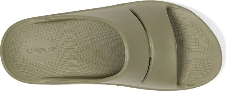 OOFOS Ooahh Slide Shoes Foliage : Men's 11 - Women's 13 Medium - Image 2