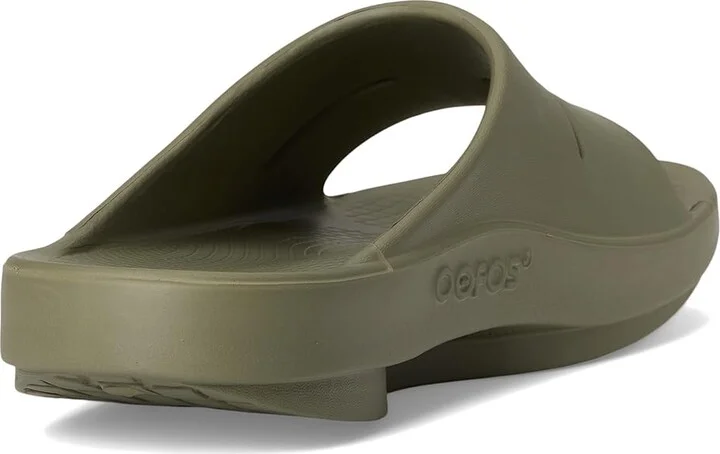 OOFOS Ooahh Slide Shoes Foliage : Men's 11 - Women's 13 Medium - Image 4