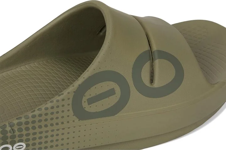 OOFOS Ooahh Slide Shoes Foliage : Men's 11 - Women's 13 Medium - Image 7