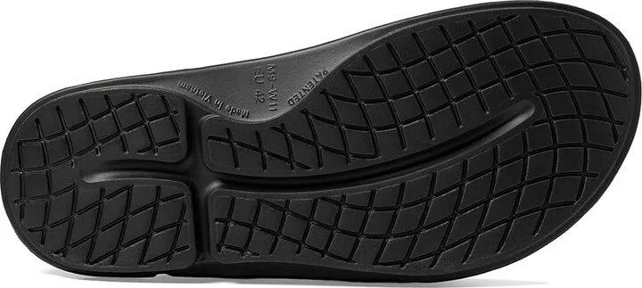 OOFOS OOahh Sport Flex Running Shoes Matte Black : Men's 4 - Women's 6 Medium, Synthetic - Image 4