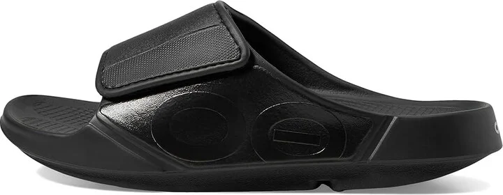 OOFOS OOahh Sport Flex Running Shoes Matte Black : Men's 4 - Women's 6 Medium, Synthetic - Image 7
