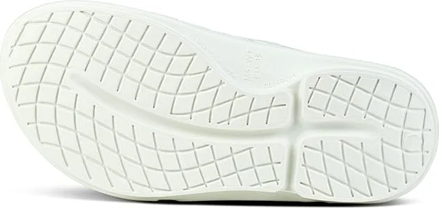 OOFOS OOahh Sport Flex Slide Walking Shoes Cosmic Gray : Men's 10 - Women's 12 Medium, Rubber - Image 3