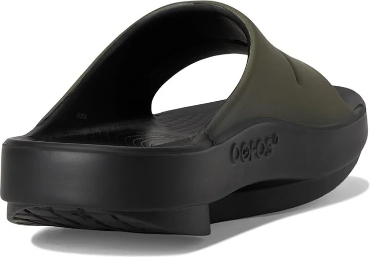 OOFOS OOahh Sport Sandal Sandals Tactical Green : Men's 3 - Women's 5 Medium - Image 4