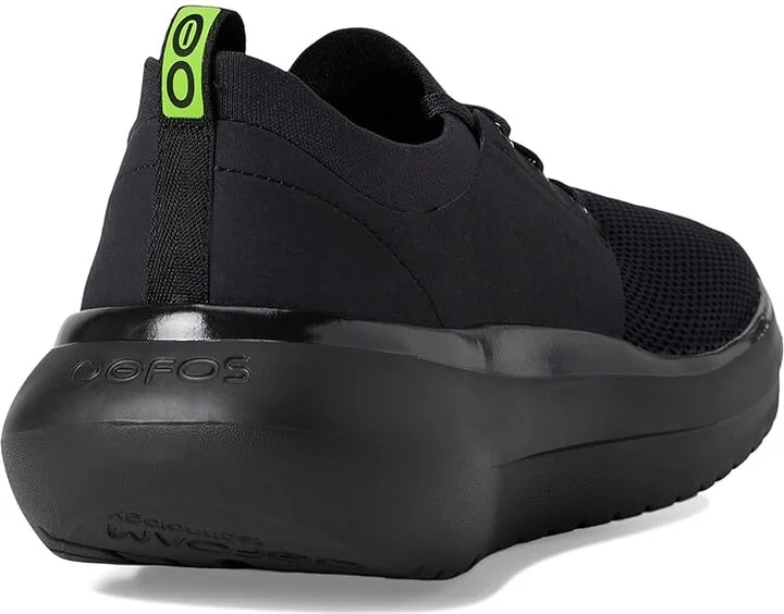 OOFOS OOmy Stride Men's Shoes Black : 9.5 M, Textile - Image 4