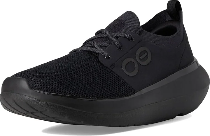 OOFOS OOmy Stride Men's Shoes Black : 9.5 M, Textile - Image 5