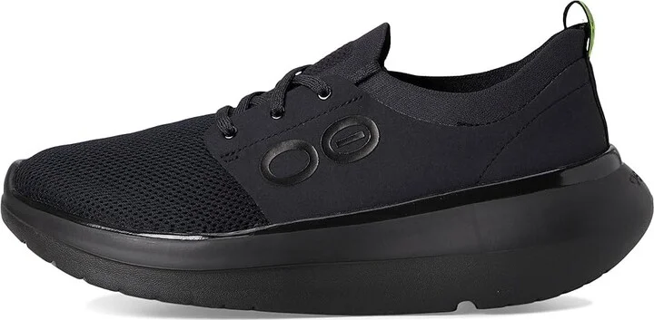 OOFOS OOmy Stride Men's Shoes Black : 9.5 M, Textile - Image 6