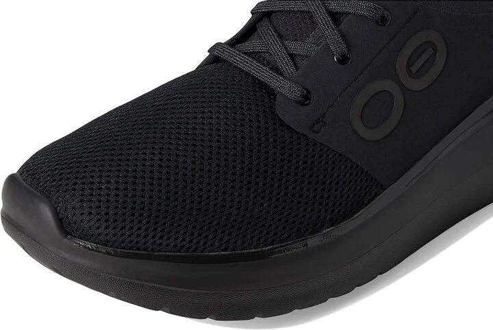 OOFOS OOmy Stride Men's Shoes Black : 9.5 M, Textile - Image 7