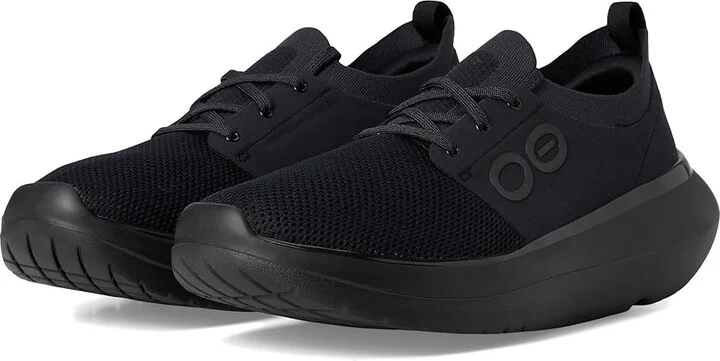 OOFOS OOmy Stride Men's Shoes Black : 9.5 M, Textile