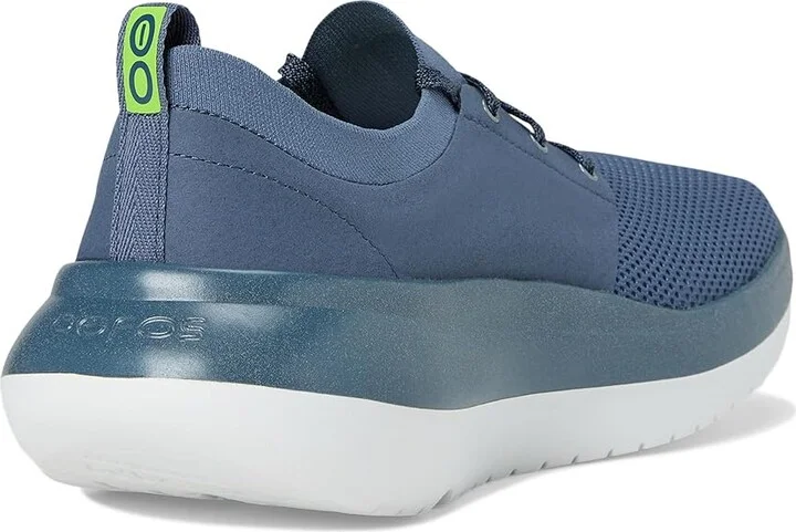 OOFOS OOmy Stride Men's Shoes Moroccan Blue : 13 M, Textile - Image 4