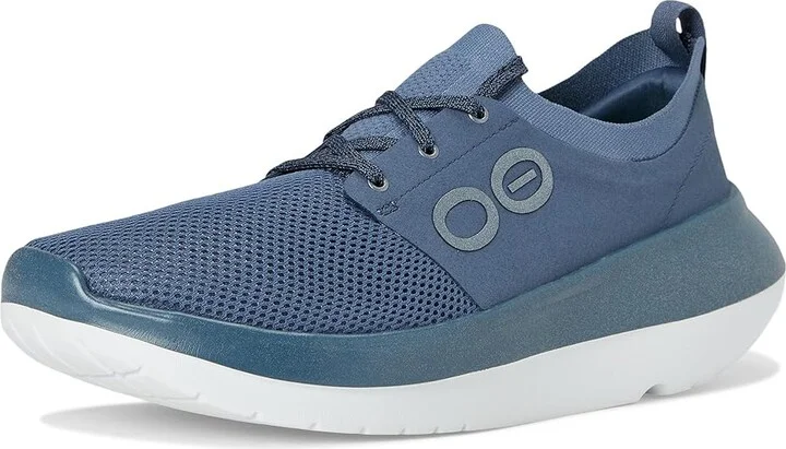 OOFOS OOmy Stride Men's Shoes Moroccan Blue : 13 M, Textile - Image 5