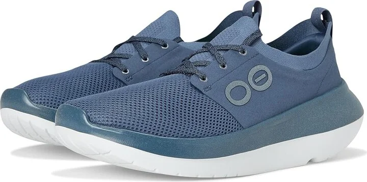 OOFOS OOmy Stride Men's Shoes Moroccan Blue : 13 M, Textile