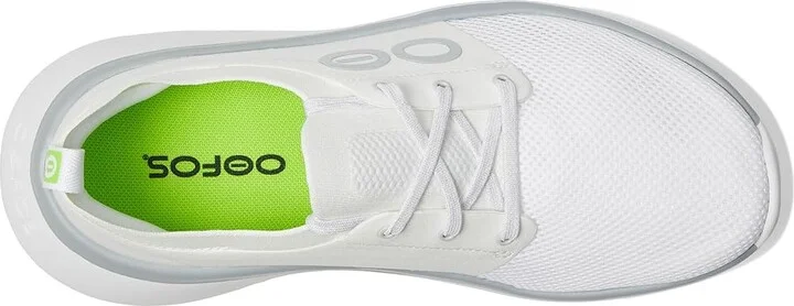 OOFOS OOmy Stride Men's Shoes White : 10 M, Textile - Image 2