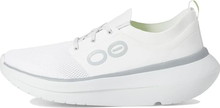OOFOS OOmy Stride Men's Shoes White : 10 M, Textile - Image 6