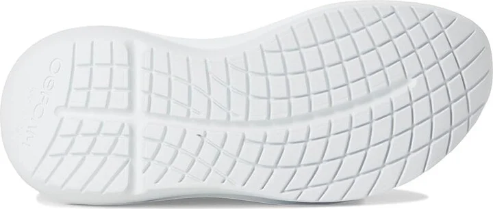 OOFOS OOmy Stride Men's Shoes White Black : 13 M, Textile - Image 3