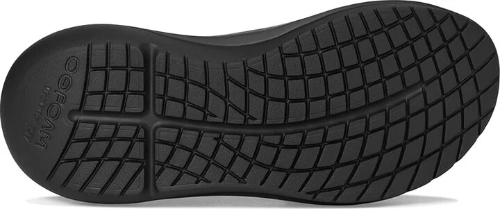 OOFOS OOmy Stride Women's Shoes Black : 8.5 M, Textile - Image 3