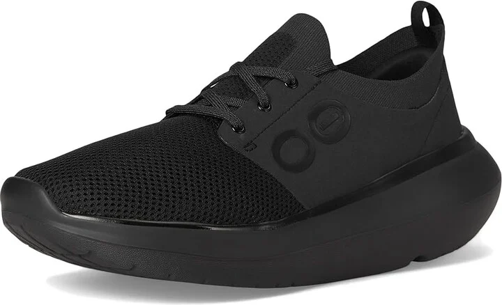 OOFOS OOmy Stride Women's Shoes Black : 8.5 M, Textile - Image 5