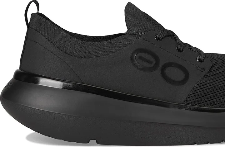 OOFOS OOmy Stride Women's Shoes Black : 8.5 M, Textile - Image 7