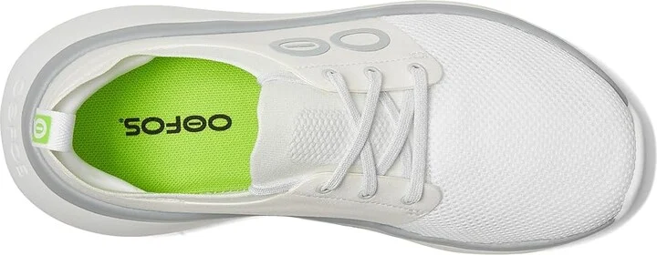 OOFOS OOmy Stride Women's Shoes White : 7 M, Textile - Image 2