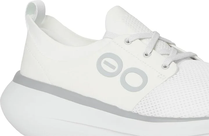 OOFOS OOmy Stride Women's Shoes White : 7 M, Textile - Image 7