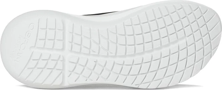 OOFOS OOmy Stride Women's Shoes White Black : 9 M, Textile - Image 3