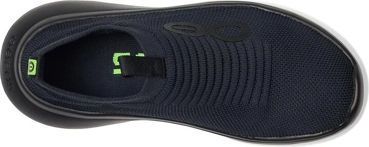 OOFOS Oomy Zen Men's Shoes Black : 13 M, Textile - Image 2