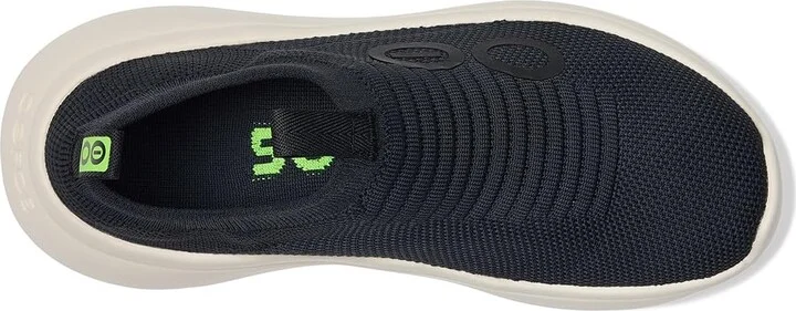 OOFOS Oomy Zen Women's Shoes Chalk/Black : 8.5 Medium, Synthetic - Image 2