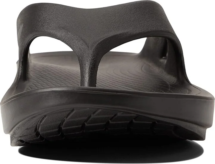 OOFOS OOriginal Sandal Sandals Black : Men's 3 - Women's 5 Medium, Synthetic - Image 3