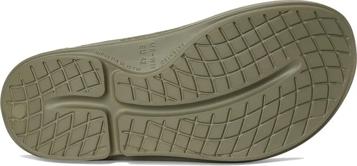 OOFOS OOriginal Sandal Sandals Foliage : Men's 12 - Women's 14 Medium, Synthetic - Image 3