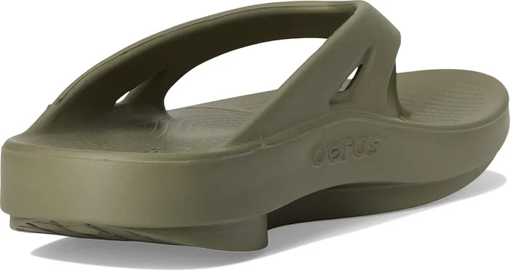 OOFOS OOriginal Sandal Sandals Foliage : Men's 12 - Women's 14 Medium, Synthetic - Image 4