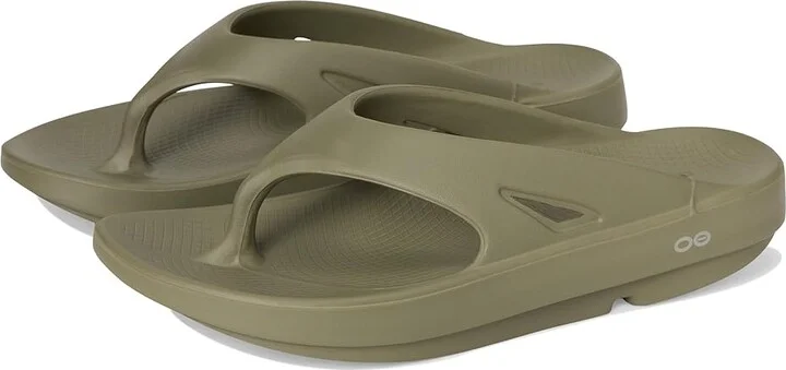 OOFOS OOriginal Sandal Sandals Foliage : Men's 12 - Women's 14 Medium, Synthetic