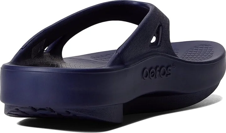 OOFOS OOriginal Sandal Sandals Navy : Men's 4 - Women's 6 Medium, Synthetic - Image 4