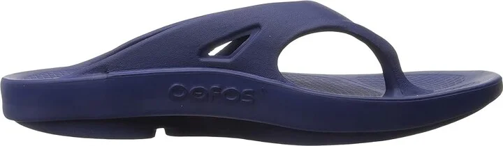 OOFOS OOriginal Sandal Sandals Navy : Men's 4 - Women's 6 Medium, Synthetic - Image 7
