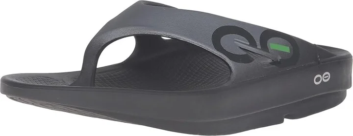OOFOS OOriginal Sport Sandal Sandals Black/Graphite : Men's 3 - Women's 5 Medium, Synthetic - Image 2