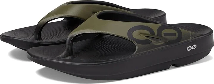 OOFOS OOriginal Sport Shoes Tactical Green : Men's 3 - Women's 5 Medium, Synthetic